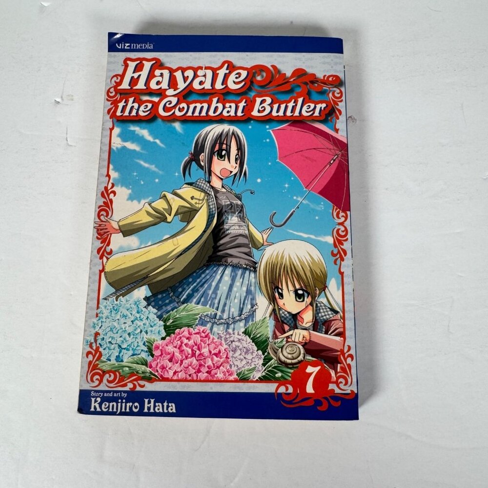 Hayate the Combat Butler Vol 7 Manga Kenjiro Hata Viz‎ Media Paperback